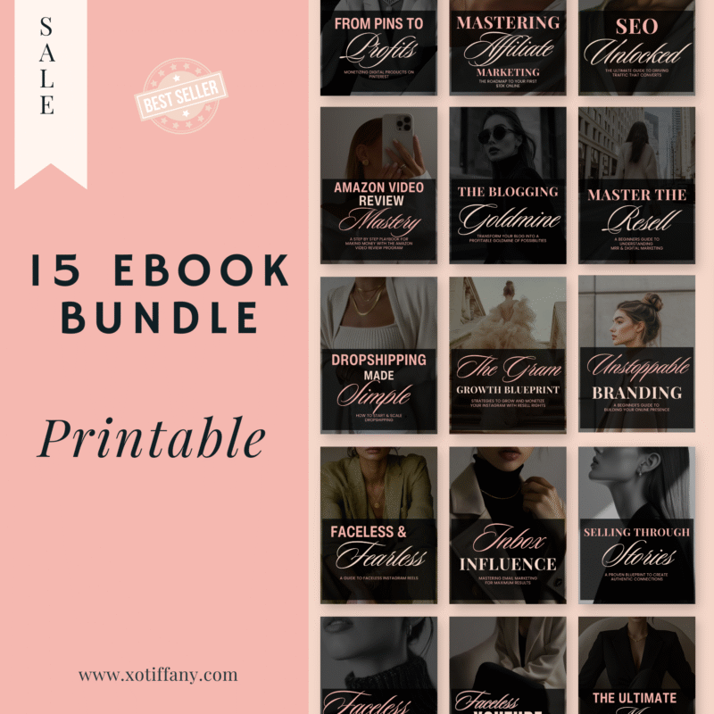 15 Passive Income Ebook Bundle