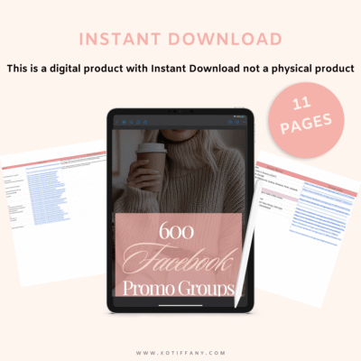 600 Facebook Promo Groups