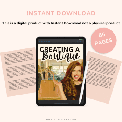 Clothing Boutique Ebook
