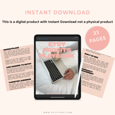 Etsy Profits Playbook Ebook