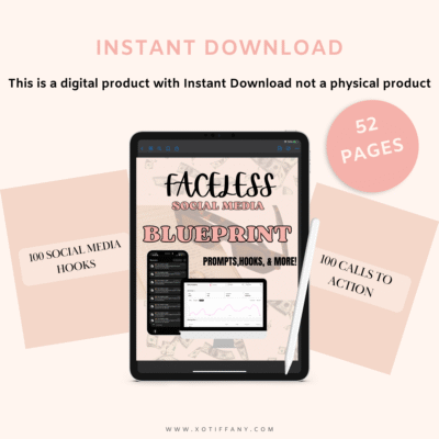 Faceless Social Media Ebook