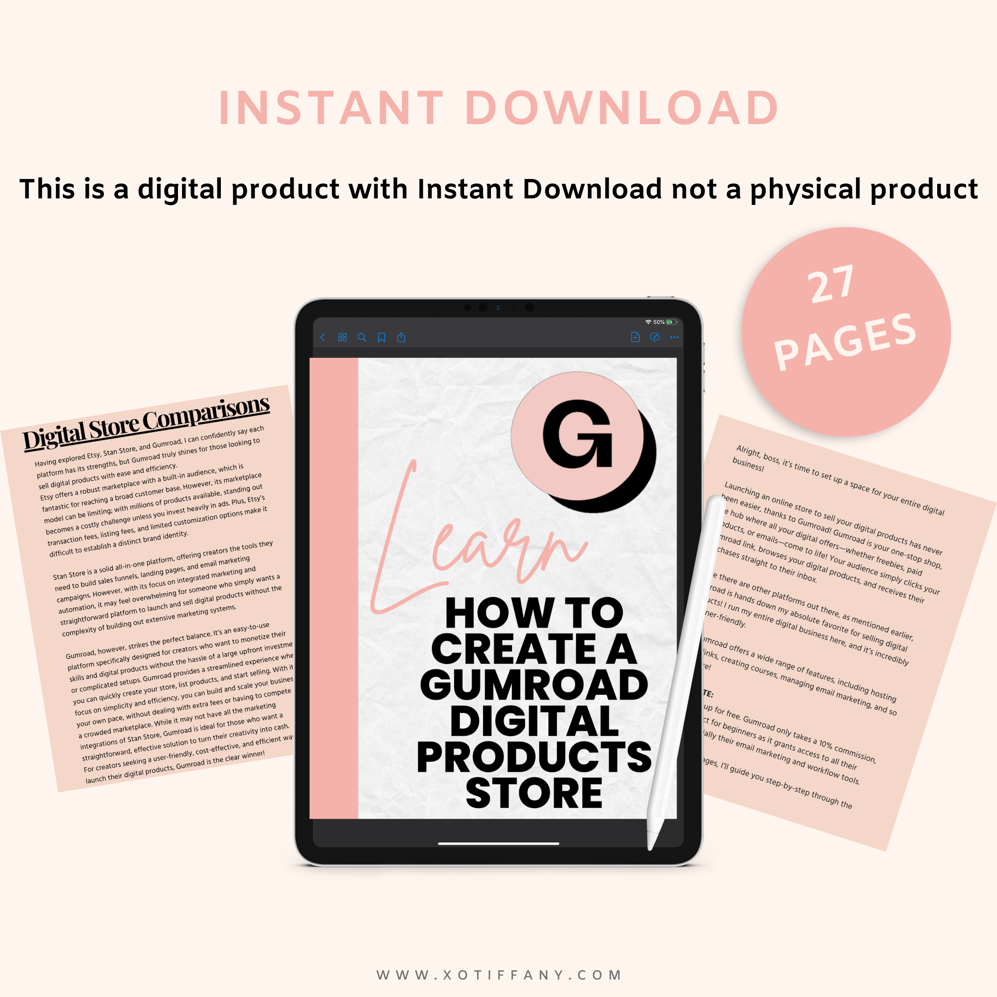 Gumroad Store Ebook