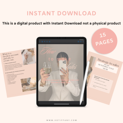How To Make Sales Ebook