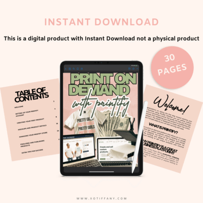 POD Printify Ebook