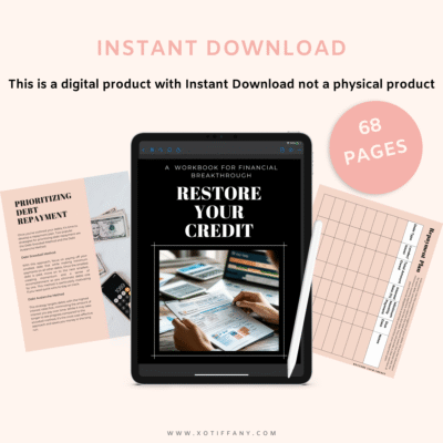 Restore Your Credit Workbook