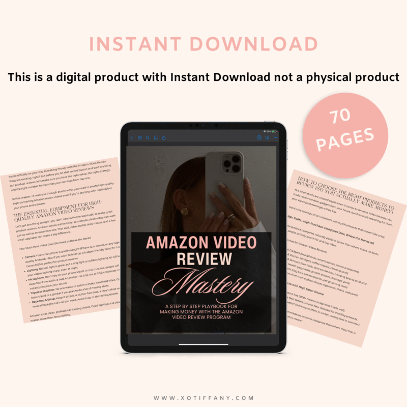 Amazon Video Review Ebook