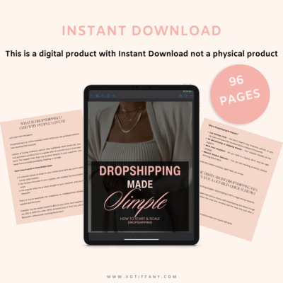 Dropshipping Made Simple Ebook